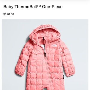 The North Face Infant Fleece One-Piece Snow Suit